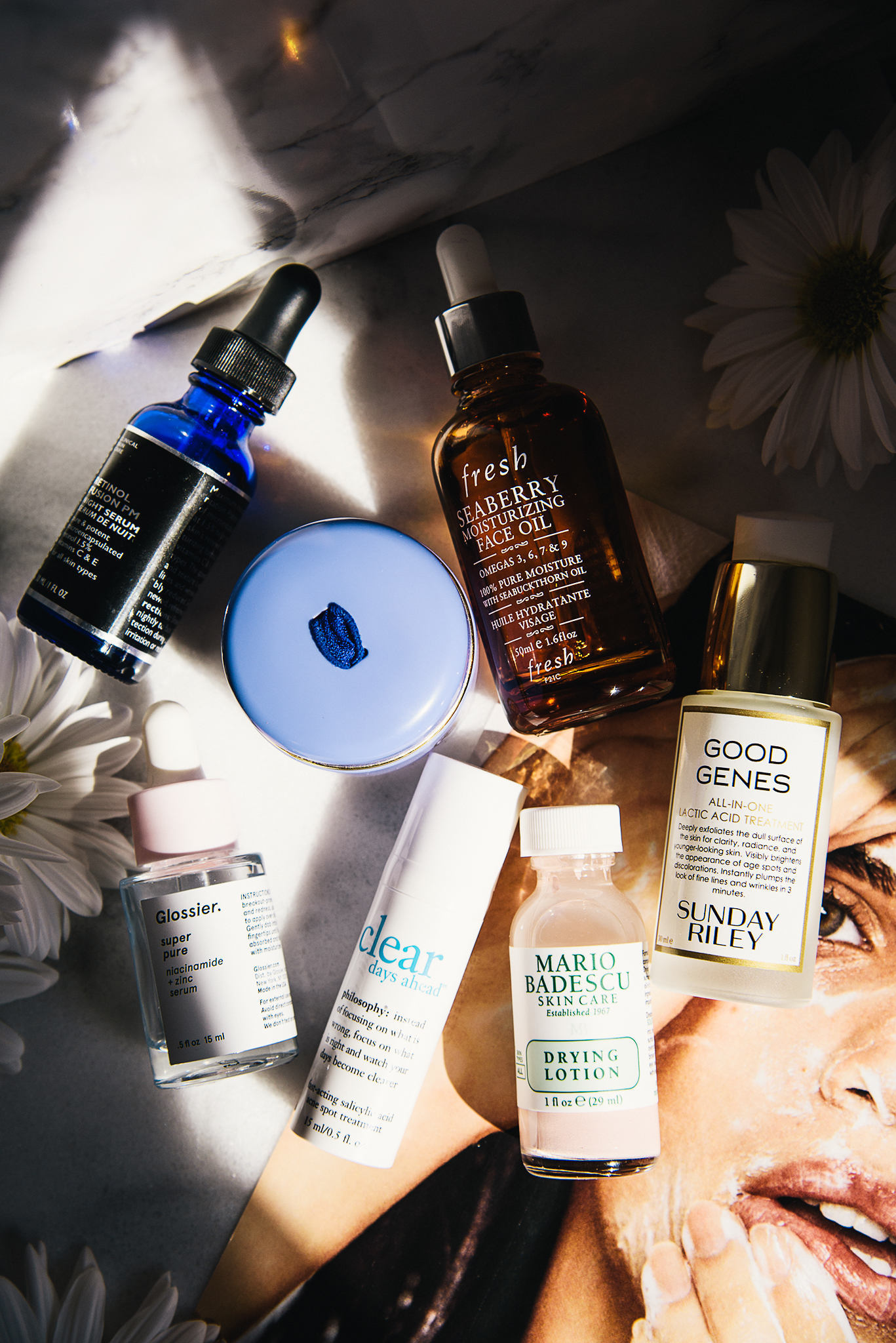 blogger evening skincare routine