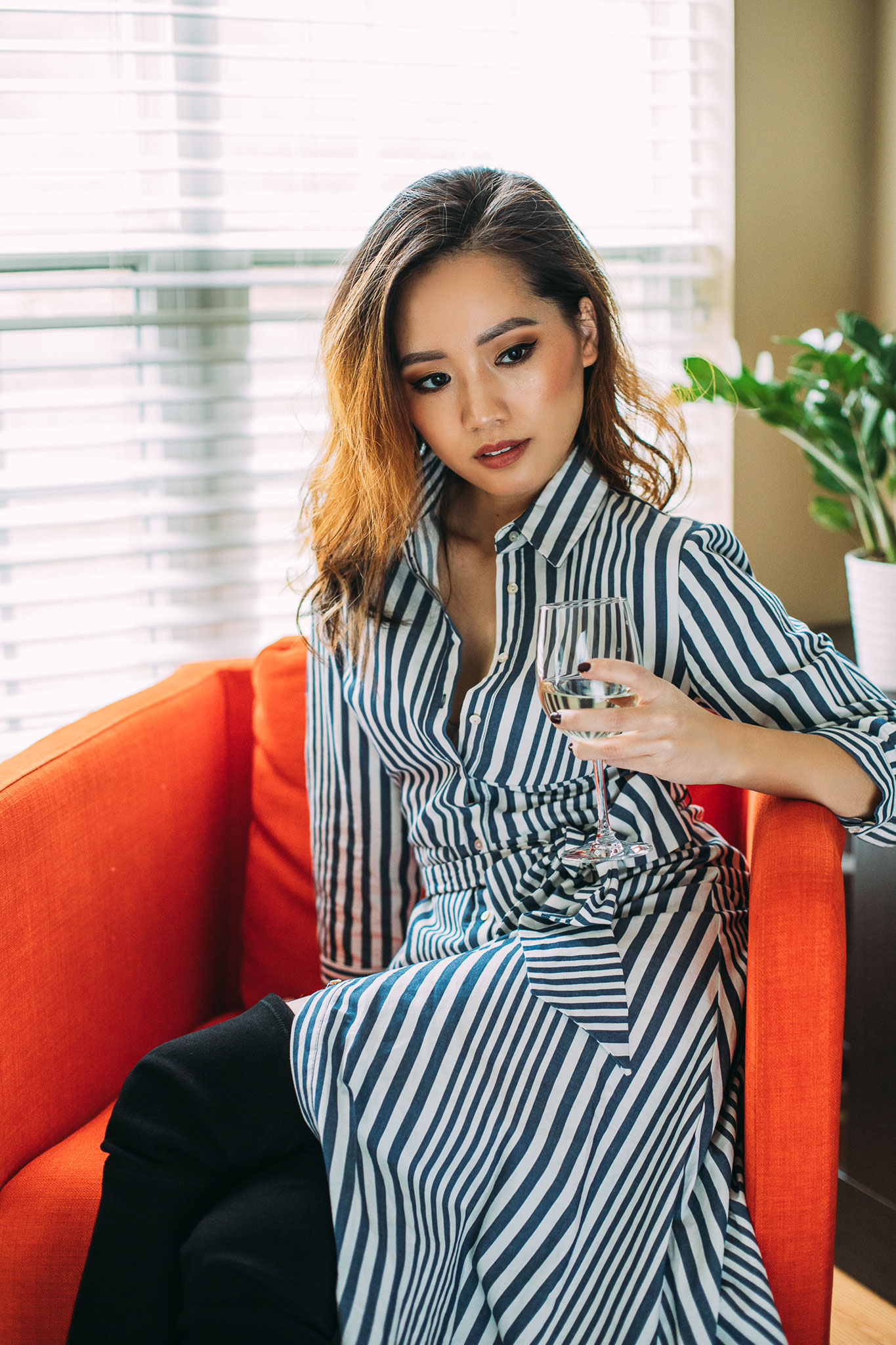 Life Lessons From the Last 30 Years | le-jolie.com | Zara Stripe Maxi Dress, Black Boots, Shirt Dress, Casual Style, Asian Blogger, Charlotte Fashion Blogger